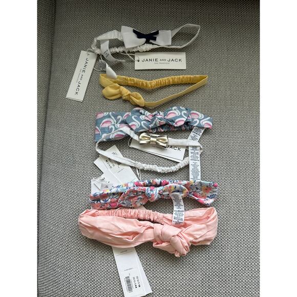 Janie and Jack Accessories - Janie and Jack Girls head band Set 6 pieces